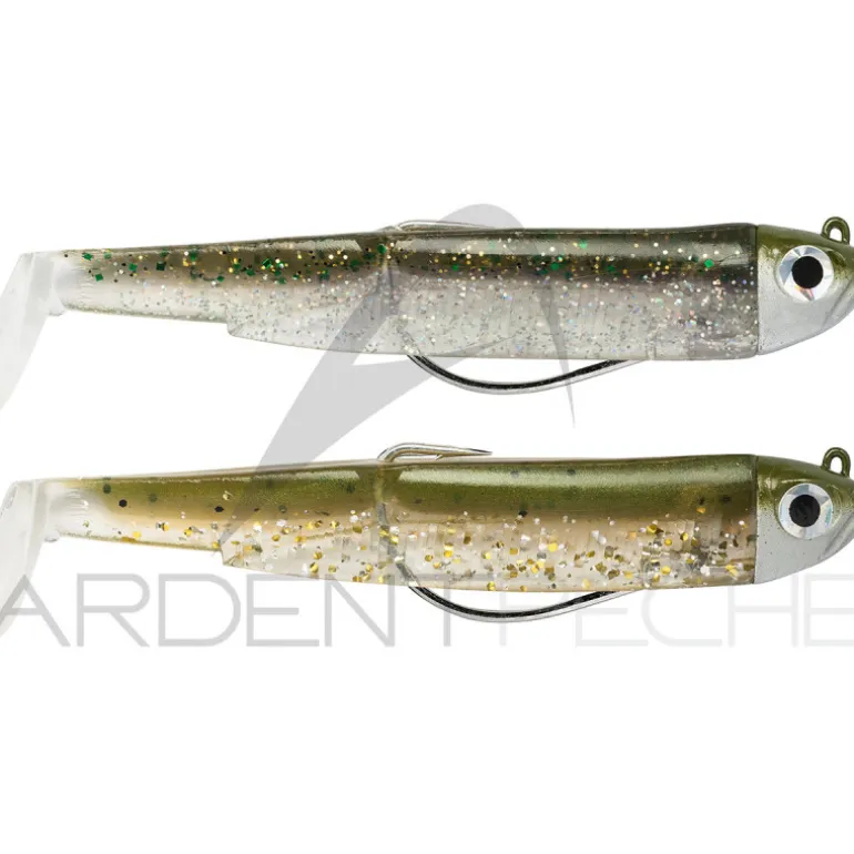 Leurre souple FIIISH Black minnow double combo 120