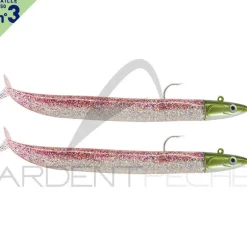 Leurre souple FIIISH Crazy sand eel Double combo 150