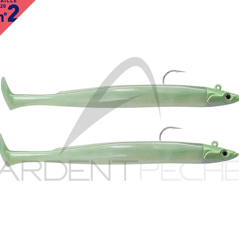 Leurre souple FIIISH Crazy paddle tail double combo 120