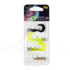 Leurre souple FOX RAGE Micro grub loaded 4cm UV mixed colour pack