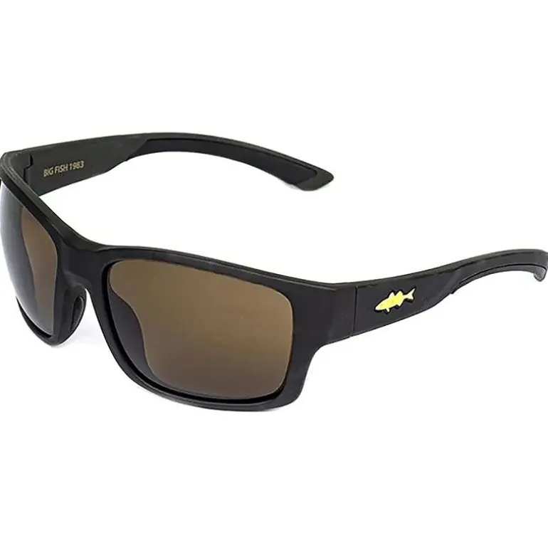 Lunettes polarisantes BIG FISH 1983 Recycling sea bass 1 Brown