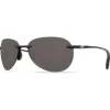 Lunettes polarisantes COSTA DEL MAR West bay Sh black Gray 580P