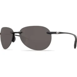 Lunettes polarisantes COSTA DEL MAR West bay Sh black Gray 580P