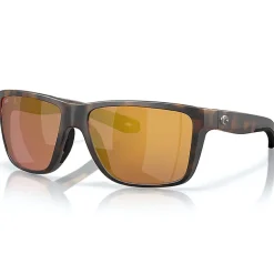 Lunettes polarisantes COSTA DEL MAR Broadbill II Matte tortoise Gold mirror 580G