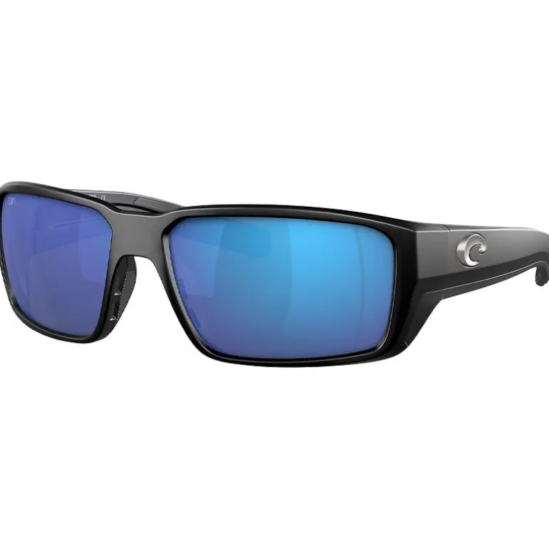 Lunettes polarisantes COSTA DEL MAR Fantail pro Matte black Blue mirror 580G