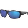 Lunettes polarisantes COSTA DEL MAR Tuna alley Matte black Blue mirror 580G