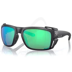Lunettes polarisantes COSTA DEL MAR King tide 8 Black Green mirror 580G