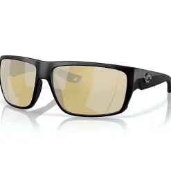 Lunettes polarisantes COSTA DEL MAR Fly line Matte black Sunrise silver mirror 580G
