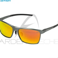 Lunettes polarisantes GAMAKATSU G Glasses alu Grey/Red mirror
