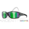 Lunettes polarisantes WILEY X Gravity captivate green mirror Kryptek neptune frame