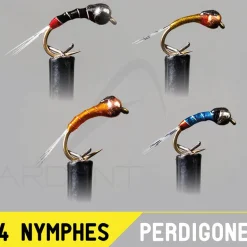 Montage nymphe GARBOLINO Perdigone Set x4