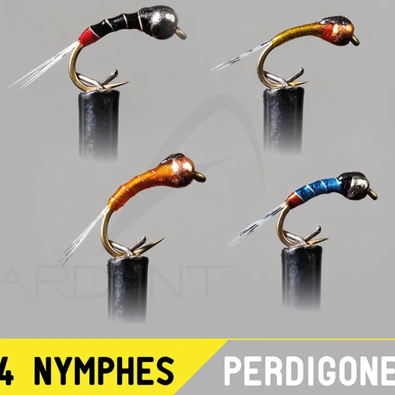Montage nymphe GARBOLINO Perdigone Set x4