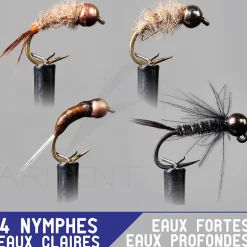 Montage nymphe GARBOLINO Début de saison eaux fortes / eaux claires