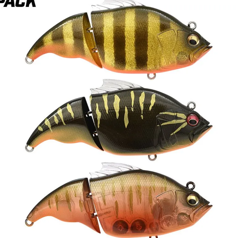 Pack de 3 leurres MEGABASS Vatalion 115 F spécial eaux acides