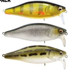 Pack de 3 leurres MEGABASS I Jack spécial eaux alcalines
