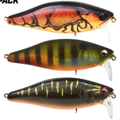 Pack de 3 leurres MEGABASS I Jack spécial eaux acides