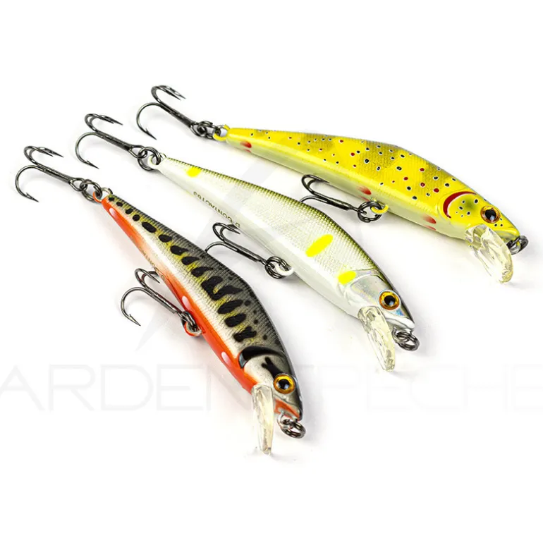 Pack de 3 poissons nageurs truite SMITH D-Contact 63 S