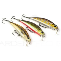 Pack de 3 poissons nageurs truite DUO Ryuki 50 S