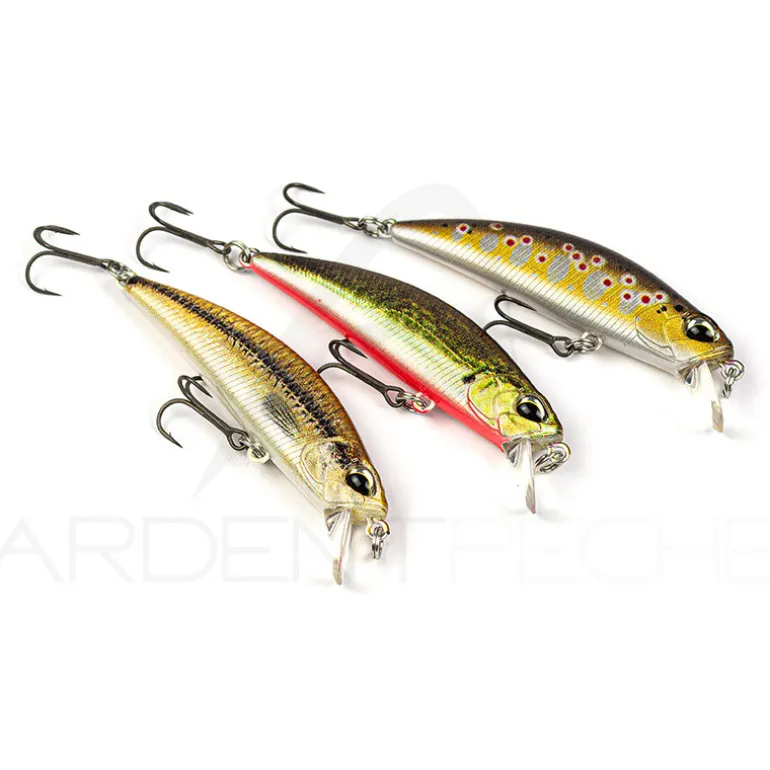 Pack de 3 poissons nageurs truite DUO Ryuki 50 S