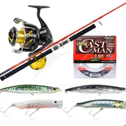 Pack premium thon TENRYU Furrary racing 60 LB + SHIMANO Stella SW 10000 PG