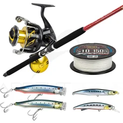 Pack premium thon TENRYU Red monster 300lb + Stella SW