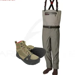 Pack Waders REDINGTON ESCAPE + Chaussures Benchmark caoutchouc