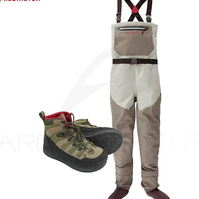 Pack Waders REDINGTON Sonic-Pro GREY + chaussures Forge feutre