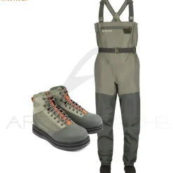 Pack waders SIMMS Tributary Basalt + chaussures feutres