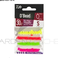 Perles DAIWA Combo perles riz fluo - phospho