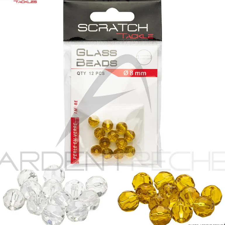 Perles en verre SCRATCH TACKLE Glass bead