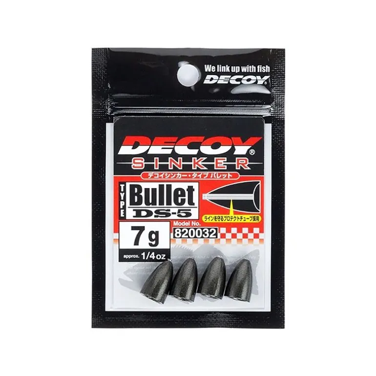 Plombs balle DECOY Bullet sinker DS-5