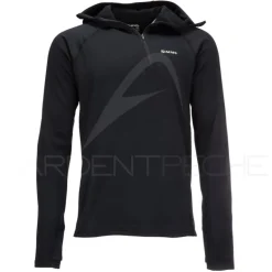 Sous-vêtement SIMMS Heavyweight Baselayer Hoody Black