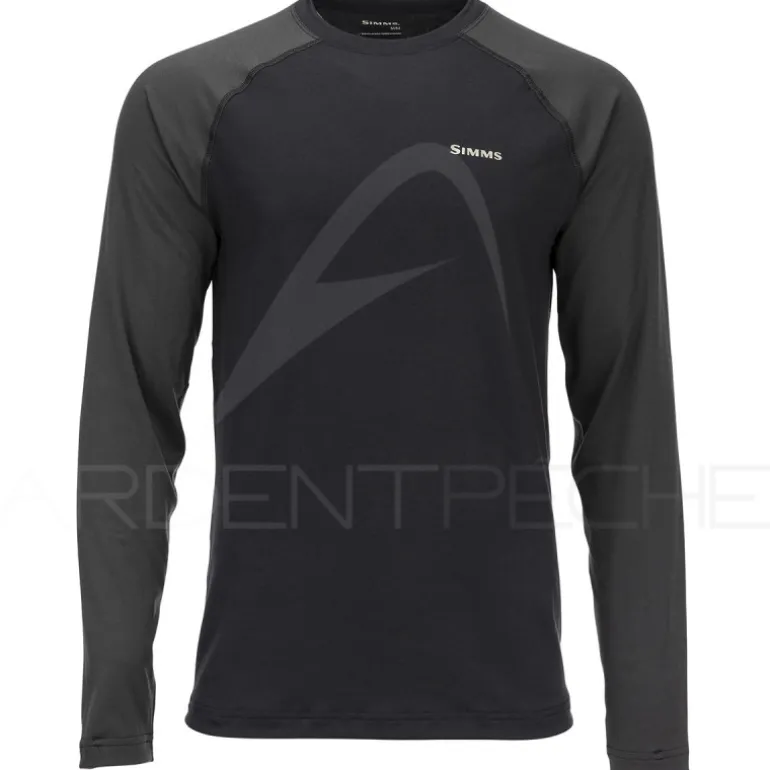 Sous-vêtement SIMMS Lightweight Baselayer Top Black