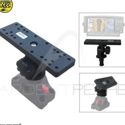 Support sondeur SEVEN BASS Plug & go long