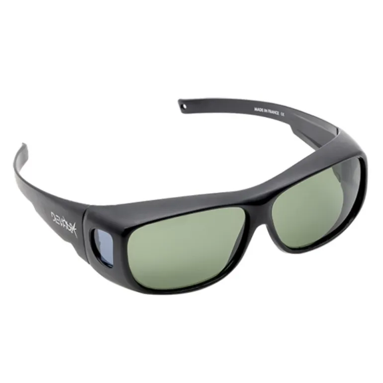 Surlunettes polarisantes photochromiques DEVAUX Vuxun 4800 vert pâle