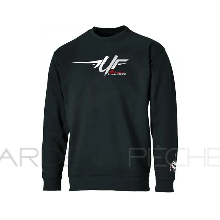 Sweat ULTIMATE FISHING Logo evo noir