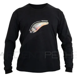 T Shirt à manches longues MEGABASS Z-Crank bass black