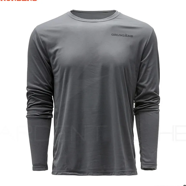 T Shirt GRUNDENS Kracken LS Tech tee Anchor