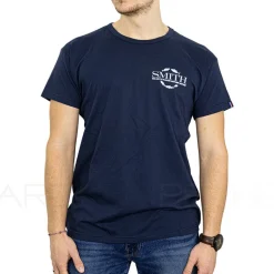T Shirt SMITH Bleu marine