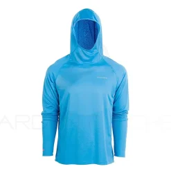 Tee shirt à capuche GRUNDENS Solstrale Pro Hoody Coastal blue