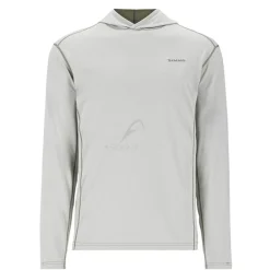 Tee shirt à capuche SIMMS BugStopper Hoody Aspen Heather