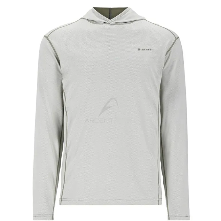 Tee shirt à capuche SIMMS BugStopper Hoody Aspen Heather