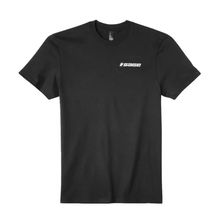 Tee shirt SAGE Let It Fly Tee Black