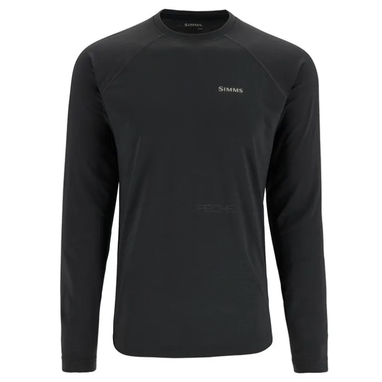 Tee shirt SIMMS Lightweight Baselayer Top Carbon