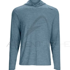 Tee shirt SIMMS Solarflex Cooling Hoody Neptune