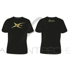 Tee shirt ULTIMATE FISHING Xorus noir et or