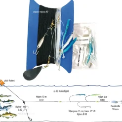 Traine bateaux lançons FLASHMER