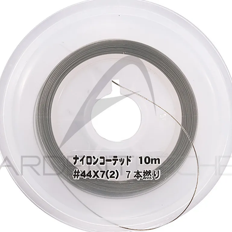 Tresse acier YGK Carbon coated stainless wire Y033