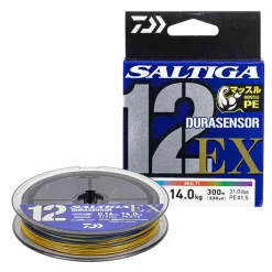 Tresse DAIWA Saltiga 12 EX 2025 Multicolore 400m