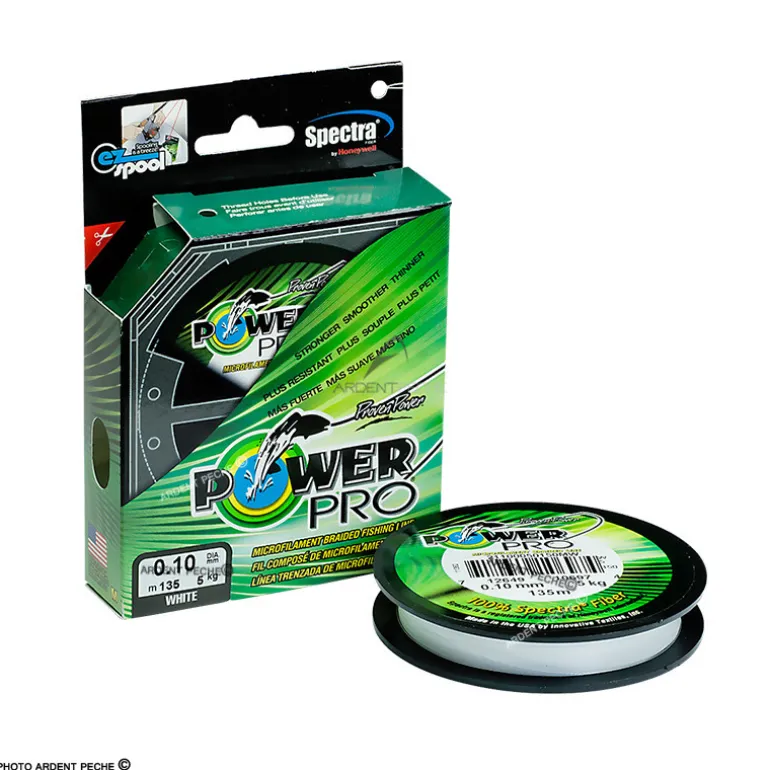 Tresse POWER PRO Blanche 135m